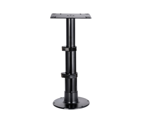 Giant Black Table Pedestal Heavy Duty