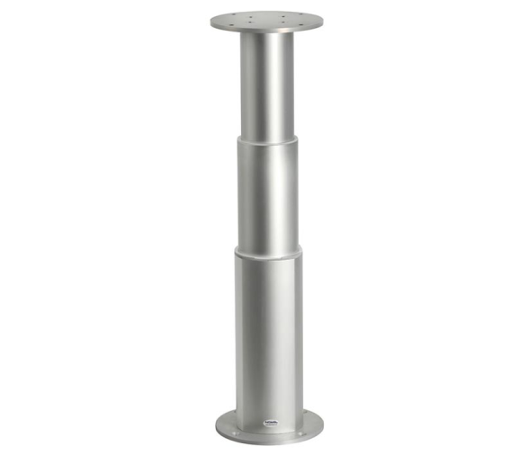 Round-Alu Electrical Table Pedestal