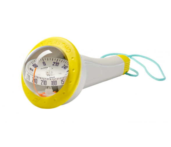 Yellow Iris 100 Compass with Light Plastimo