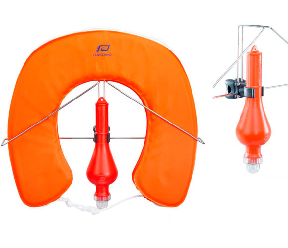 Plastimo Rescue Buoy White with Floating Light