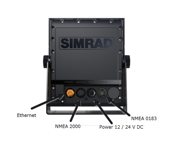 Simrad R2009, unidad de control de radar, 9 Pulgadas