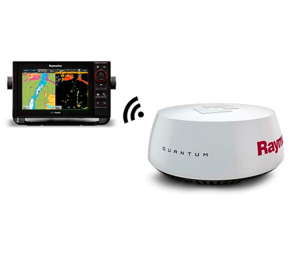 Raymarine Antena de Radar Cerrada Quantum Q24W Digital