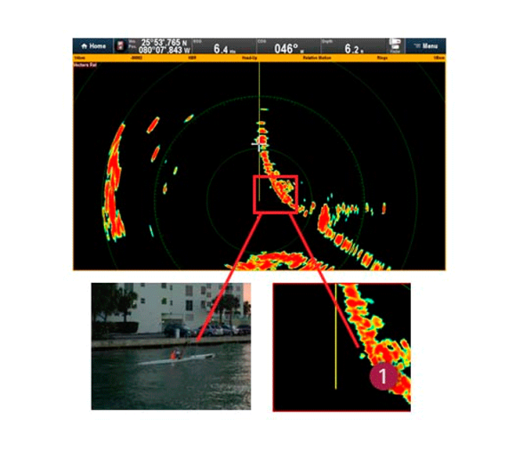 Raymarine Antena de Radar Cerrada Quantum Q24W Digital