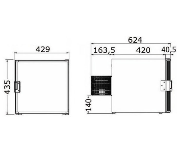 Isotherm Congelador 40 Cubicos