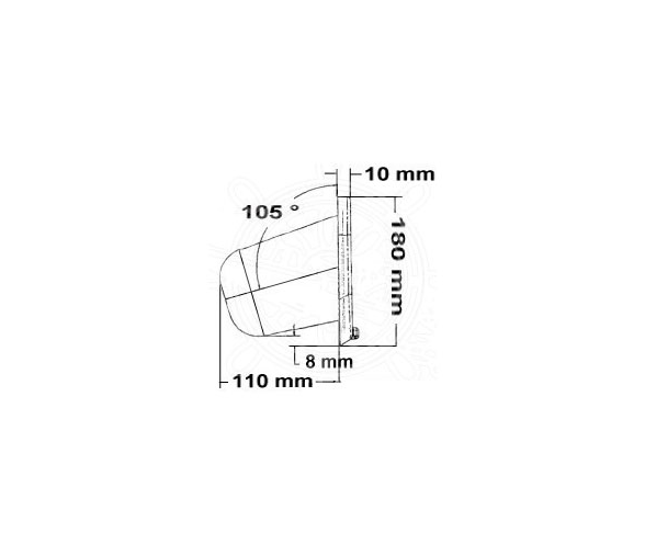 Registro con Cierre 470x180 mm