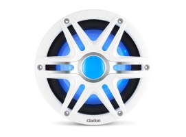 Rejilla de subwoofer premium náutico Clarion, 10" con LED de 4 ohmios Rejilla de subwoofer premium náutico Clarion, 10" con LED de 4 ohmios