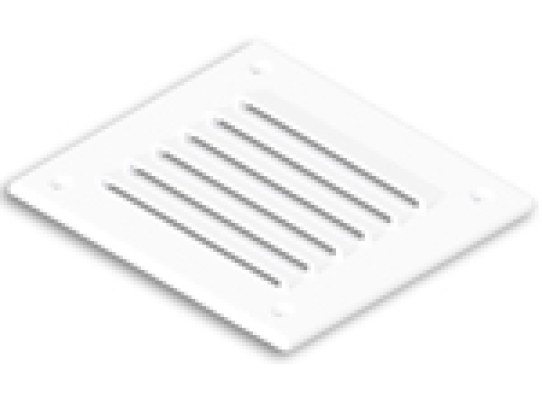 Rejilla De Ventilacion 11,5x12,7 Blanco Rejilla De Ventilacion 11,5x12,7 Blanco