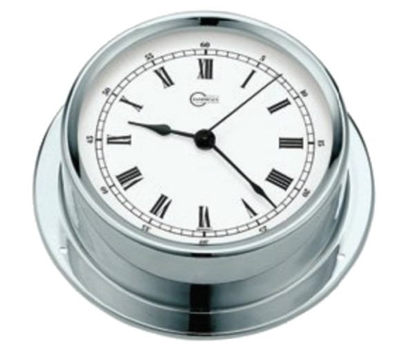 Quartz clock Barigo Regatta White Dial