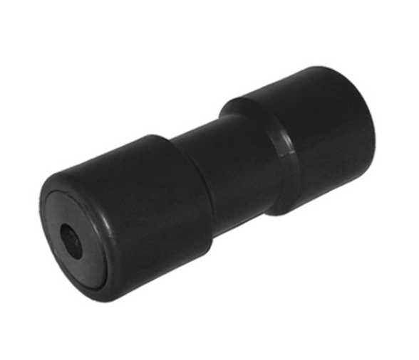 Central Black keel roller with iron core