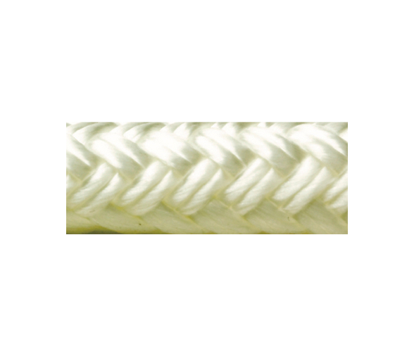 Seachoice Rope Mooring of Double Braided Nylon White 9.5 mm