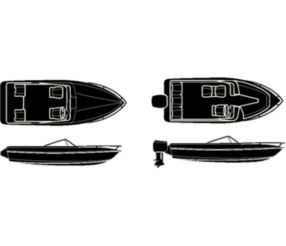 Seachoice Lona para Monoquilla Runabout y Cuddy con Pasamanos