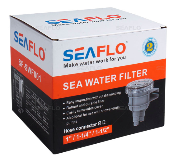 Seaflo Filtro de Agua 13-19 mm