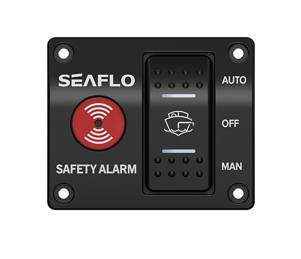 Seaflo Interruptor con Alarma para Bomba de Achique 12V