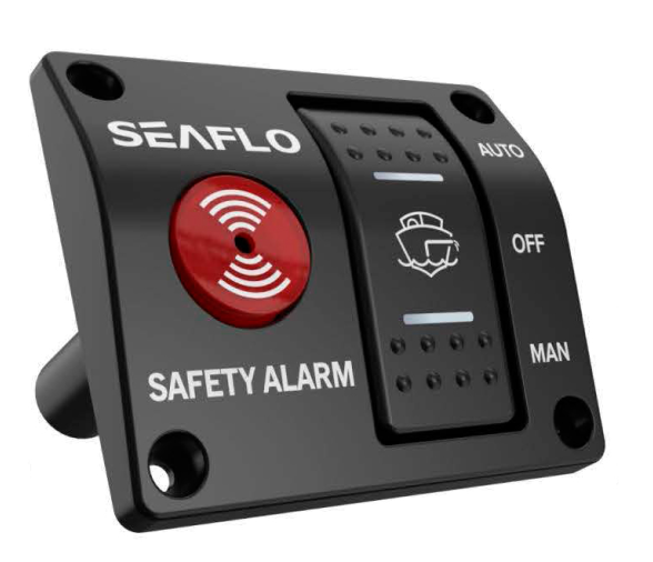 Seaflo Interruptor con Alarma para Bomba de Achique 24V