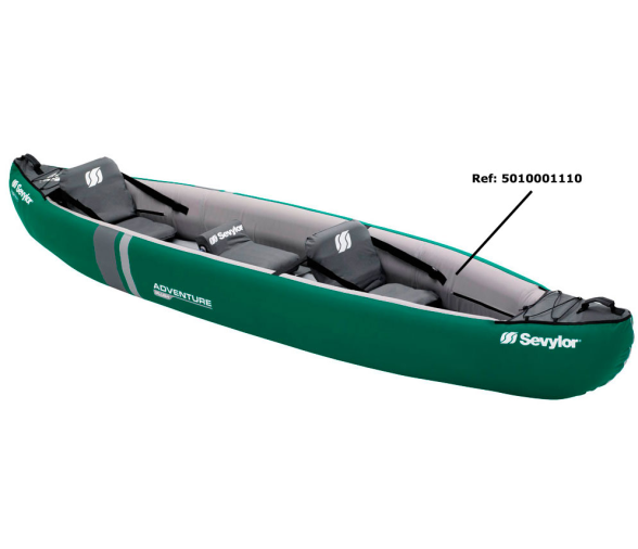 Sevylor Adventure Plus Kayak Left Side Bladder