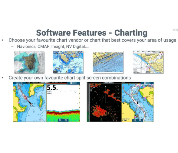 Simrad GPS Plotter Sonda GO9 XSE Row Active Imagin 3 en 1