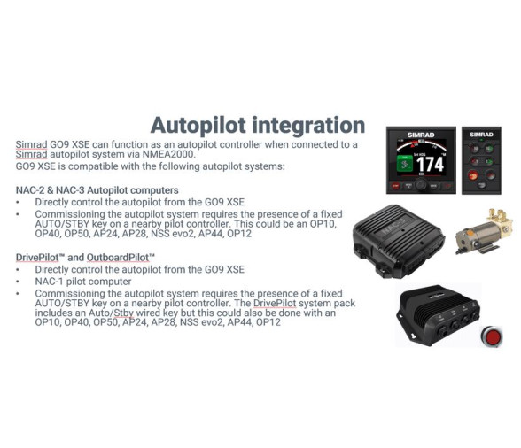 Simrad GPS Plotter Sonda GO9 XSE Row Active Imagin 3 en 1