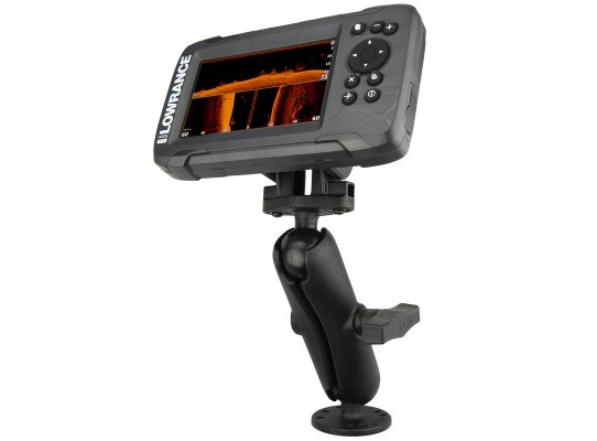 Soporte de doble bola para Lowrance Eagle 4 y 5, Hook² y Reveal 5 Soporte de doble bola para Lowrance Eagle 4 y 5, Hook² y Reveal 5