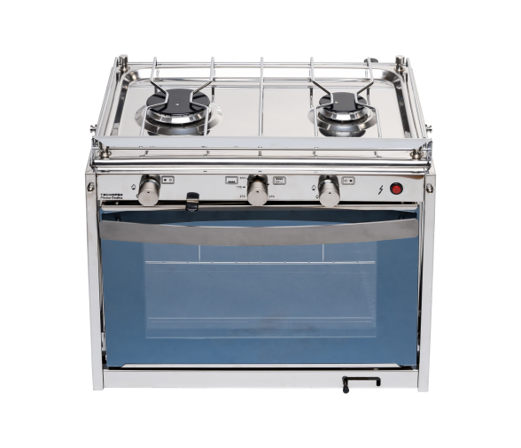 Techimpex Horno con Cocina Acero Inoxidable Mariner 2