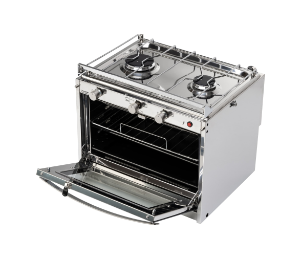 Techimpex Horno con Cocina Acero Inoxidable Mariner 2