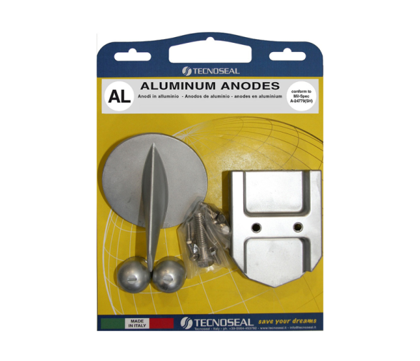 Tecnoseal Mercury Anode kit for Alpha one Generation one