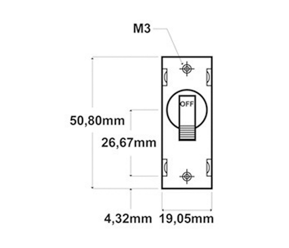 Trem Interruptor Magnetotérmico Hidráulico