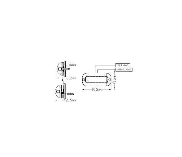 Trem Luz Subacuática LED