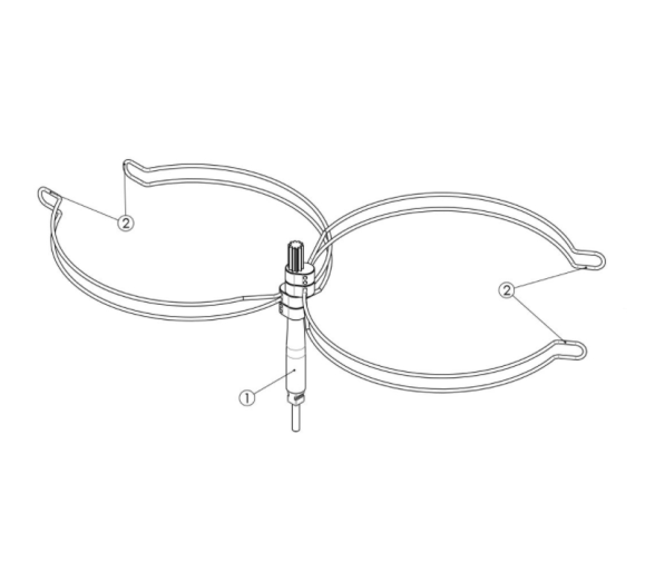 Can Soporte de Cacerolas para 2 Fuegos