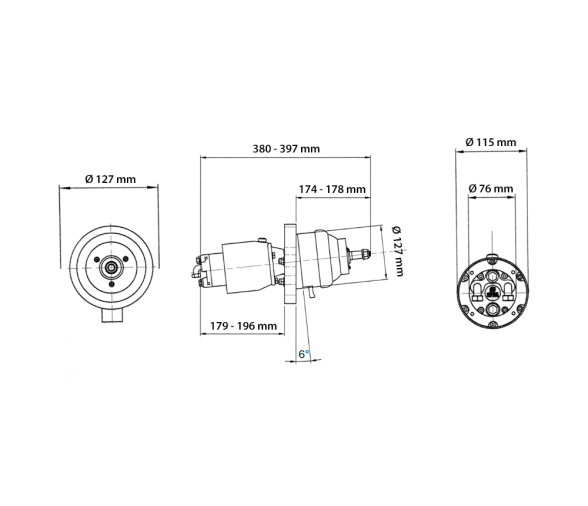 Ultraflex Timón Basculante de Alto Rendimiento