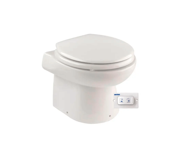 Vetus Model STMO2 toilet, 12 V, with rocker switch