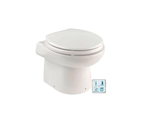 Vetus Toilet SMTO2, 24 V, with electronic panel