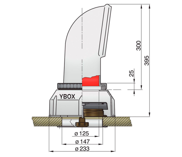Vetus Water Separator Type YBOX