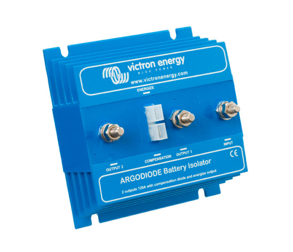 Victron Energy  Aislador 2 Baterias 120A 120-2AC