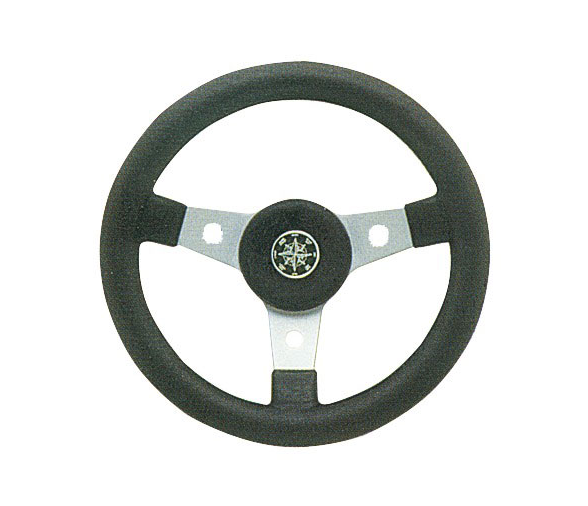 310 mm Black Delfino Steering Wheel