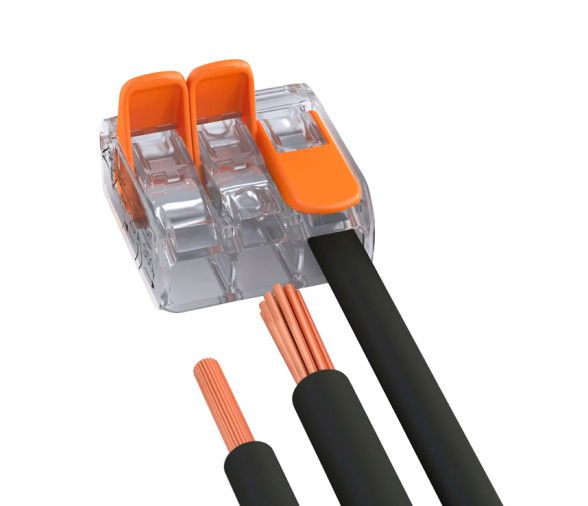 Wago Conector de Cableado 3 Conductores