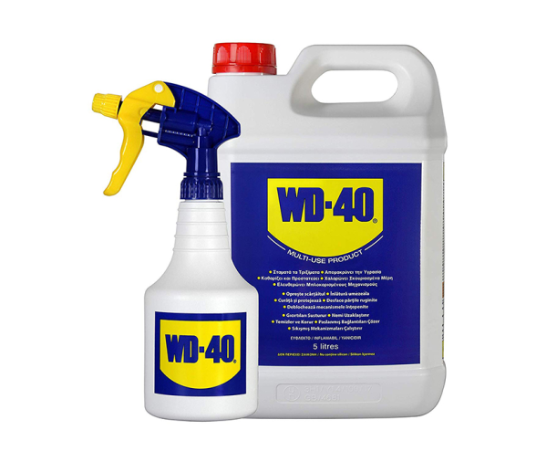 WD-40 Multipurpose Bulk 5L with Sprayer