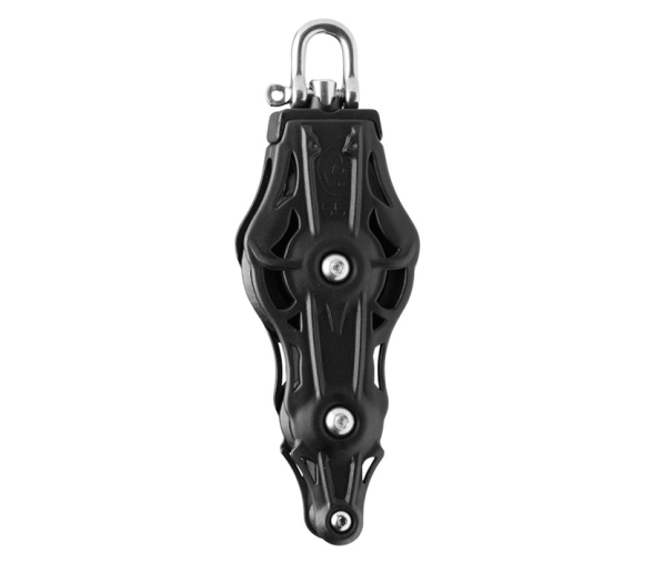 Wichard Violin Pulley with Swivel and Rooting Shackle with Bearing