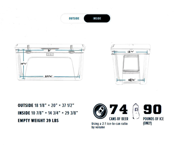 Yeti Nevera Portatil Tundra 110