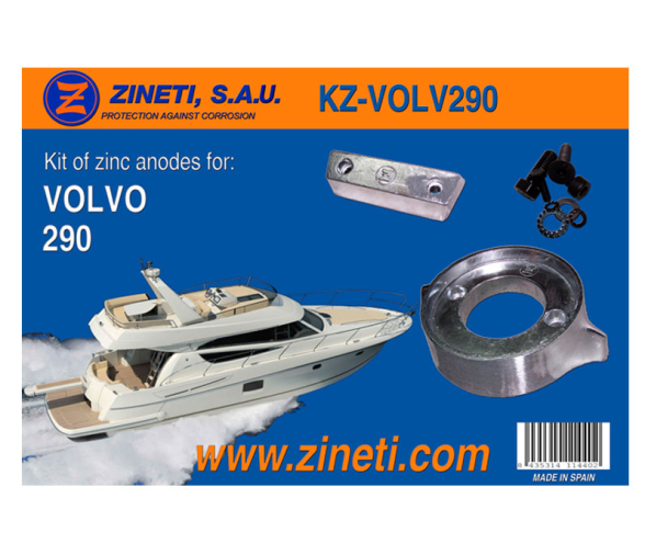 Zineti Kit Anodos Serie Volvo 290